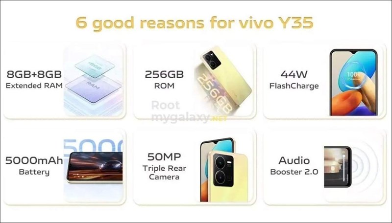 Ảnh quảng cáo Vivo Y35 Ảnh quảng cáo Vivo Y35