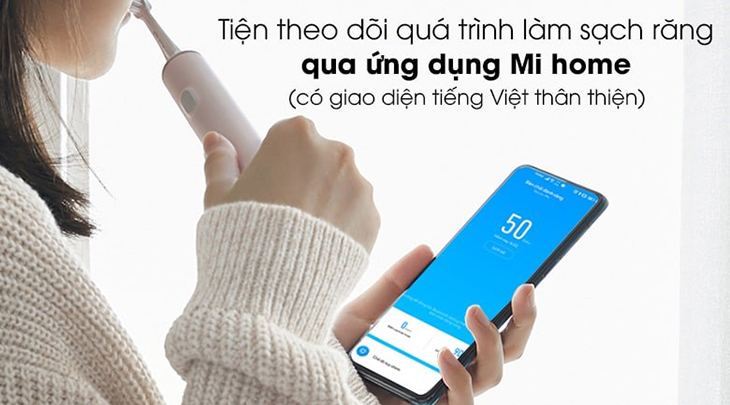 Chọn bàn chải điện có tính năng hữu ích đi kèm