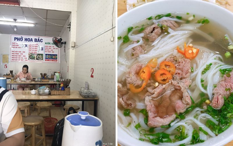 Quán ăn trưa ngon quận Phú Nhuận: Phở Hoa Bắc
