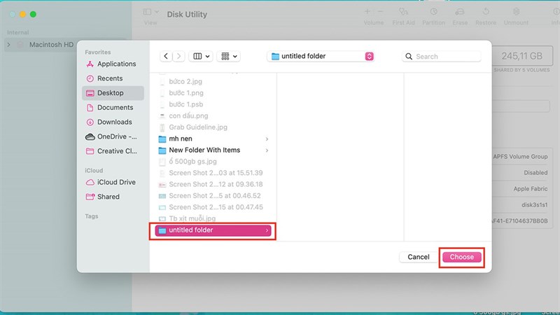 Cách đặt mật khẩu cho các thư mục trên MacBook