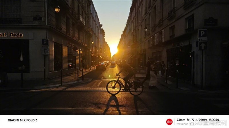 Ảnh chụp ngược sáng từ camera Xiaomi MIX Fold 3. Nguồn: Xiaomi. Ảnh chụp ngược sáng từ camera Xiaomi MIX Fold 3. Nguồn: Xiaomi.