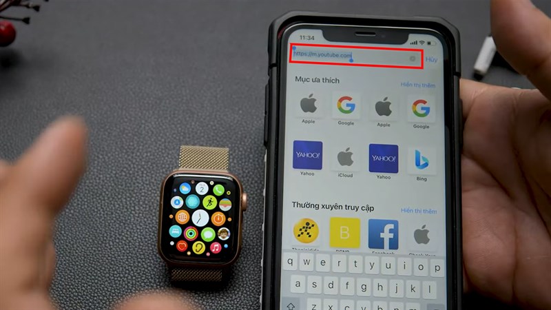 Cách lướt web trên Apple Watch