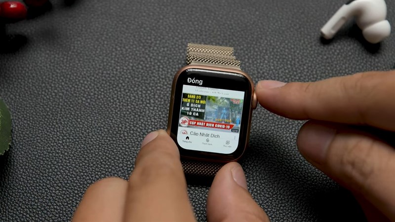 Cách lướt web trên Apple Watch