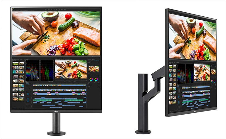 LG DualUp có tần số quét và tốc độ phản hồi ổn