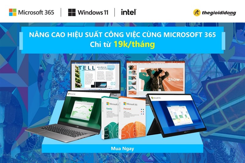 Thích nghi với thời đại công nghệ 4.0 cùng Microsoft 365 Family, hỗ trợ nhiều tiện ích cho học tập và công việc