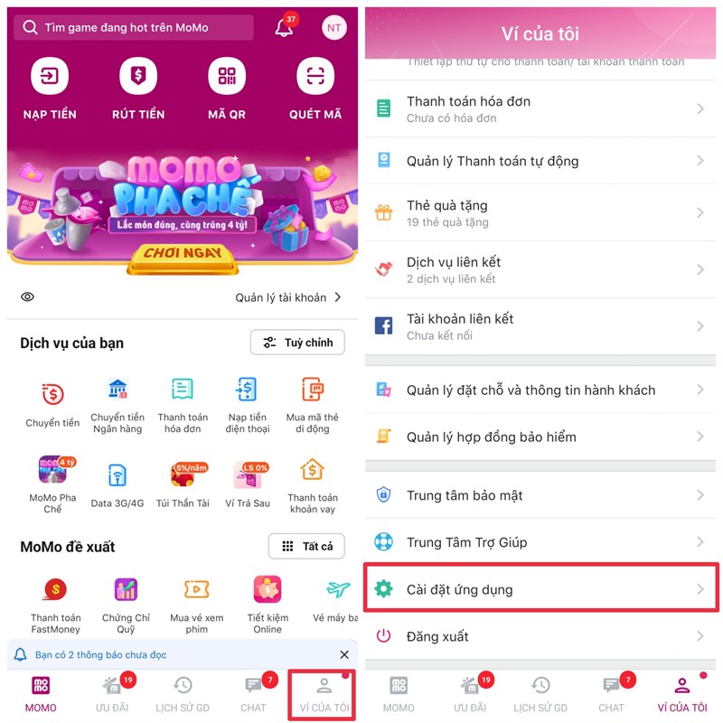 Cách thiết lập tự động khóa ví MoMo khi không sử dụng để đảm bảo an toàn Cách thiết lập tự động khóa ví MoMo khi không sử dụng để đảm bảo an toàn