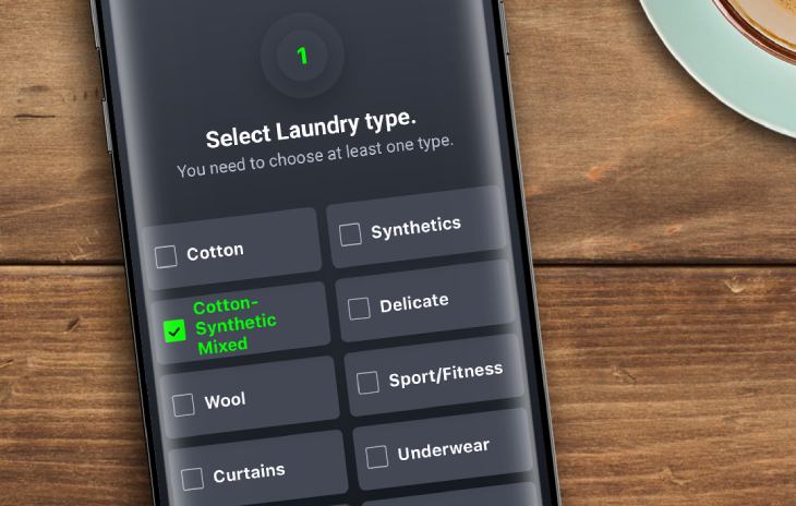 HomeWhiz Beko: Ứng dụng điều khiển và kết nối thông minh máy giặt Beko > HomeWhiz Beko gợi ý chương trình giặt phù hợp