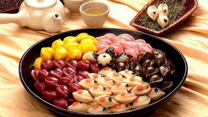 Bánh trung thu Hàn Quốc ngọt thanh