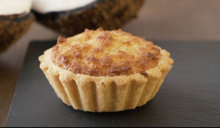 Chia sẻ cách làm tart dừa giòn ngon, ai ăn cũng thích 