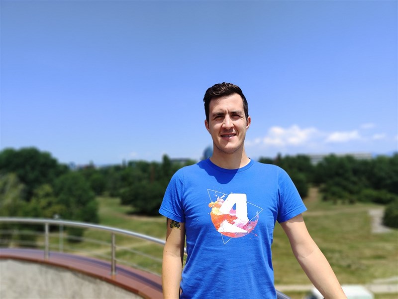 Ảnh chụp với chế độ chân dung của Realme GT2 Master Explorer.