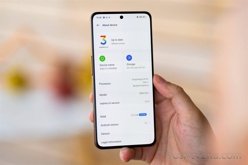 Cấu hình Realme GT2 Master Explorer rất mạnh mẽ với Snapdragon 8+ Gen 1