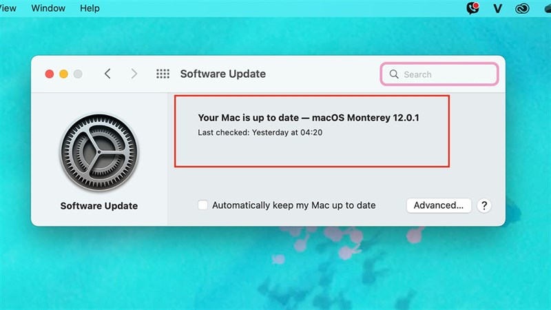 Cách cập nhật Safari trên MacBook