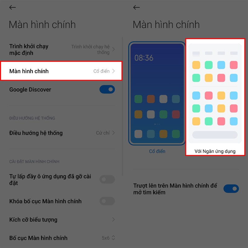 Cách tắt biểu tượng ứng dụng trên điện thoại Xiaomi