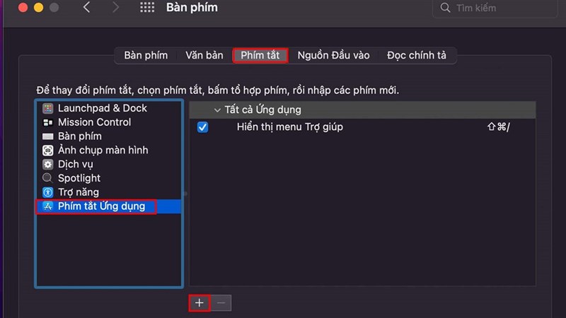 Cách tạo phím tắt trên MacBook