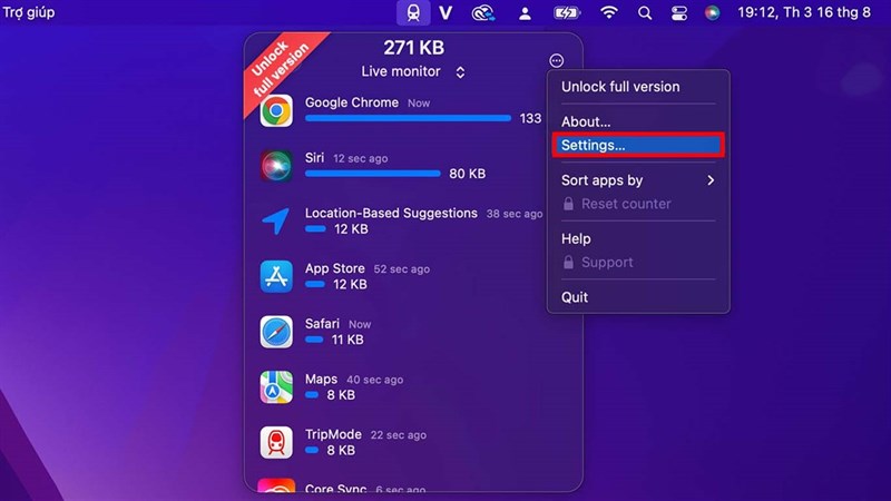 Cách đặt giới hạn dữ liệu Wi-Fi trên MacBook