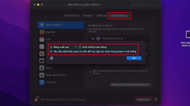 Cách cải thiện bảo mật và quyền riêng tư trên MacBook