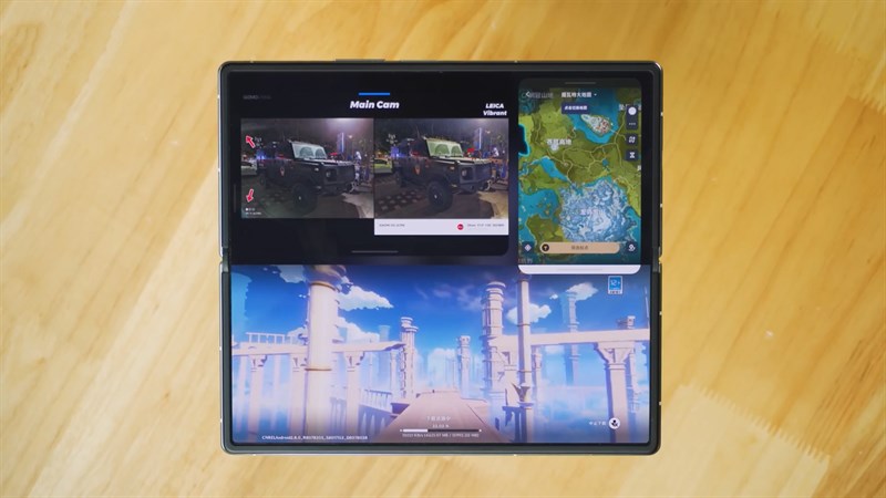 Xiaomi MIX Fold 2 được trang bị vi xử lý Snapdragon 8+ Gen 1 mạnh mẽ