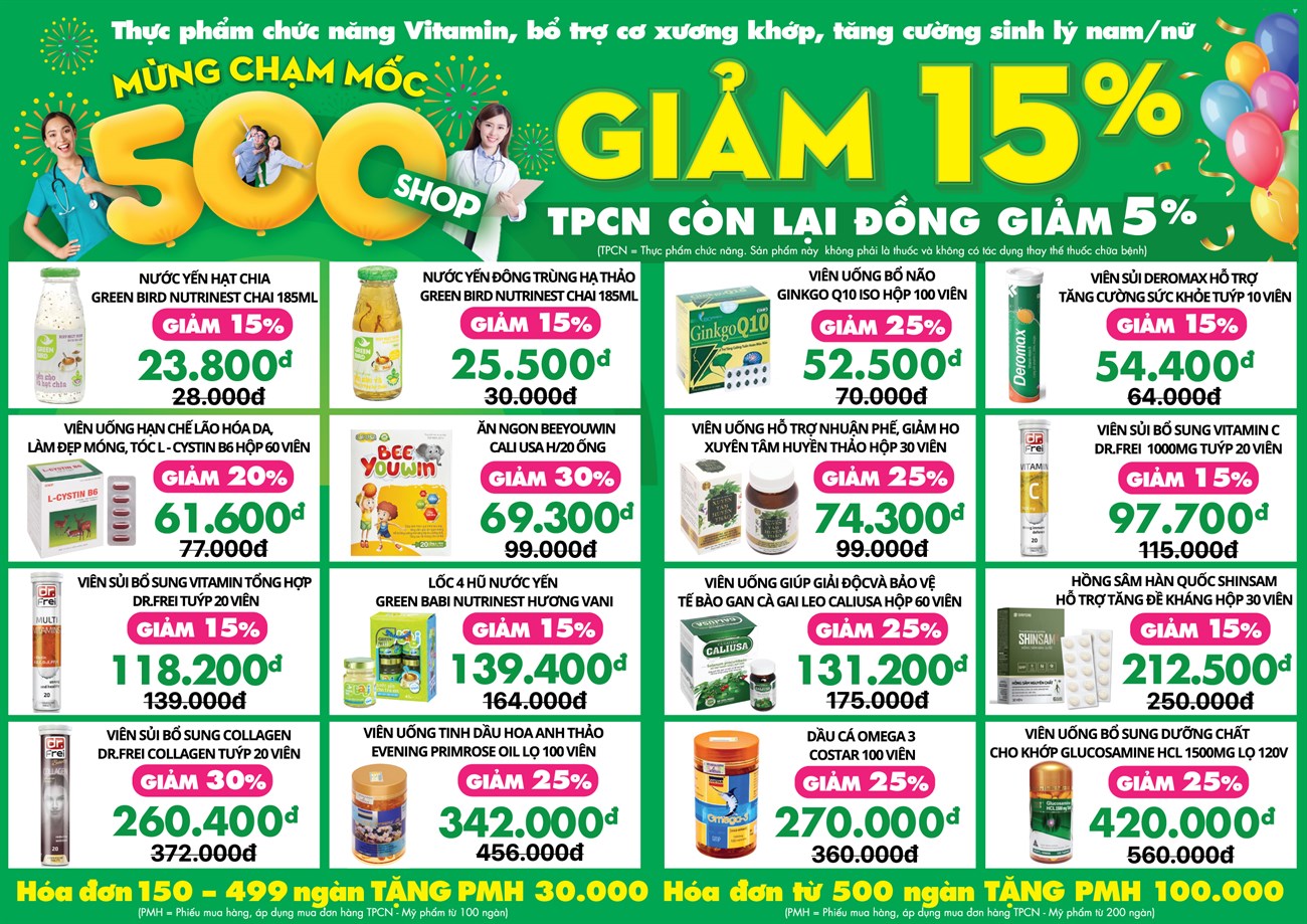 Khuyến mãi nhà thuốc An Khang Khuyến mãi nhà thuốc An Khang