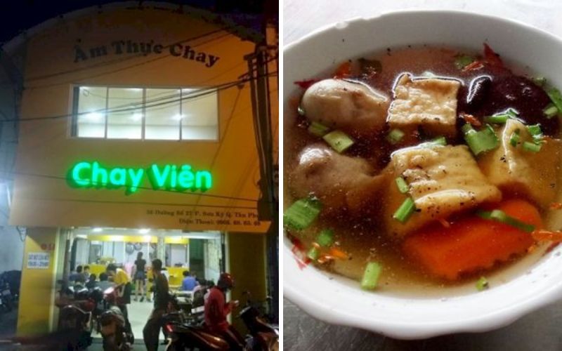 Quán chay Quận Tân Phú: Chay Viên