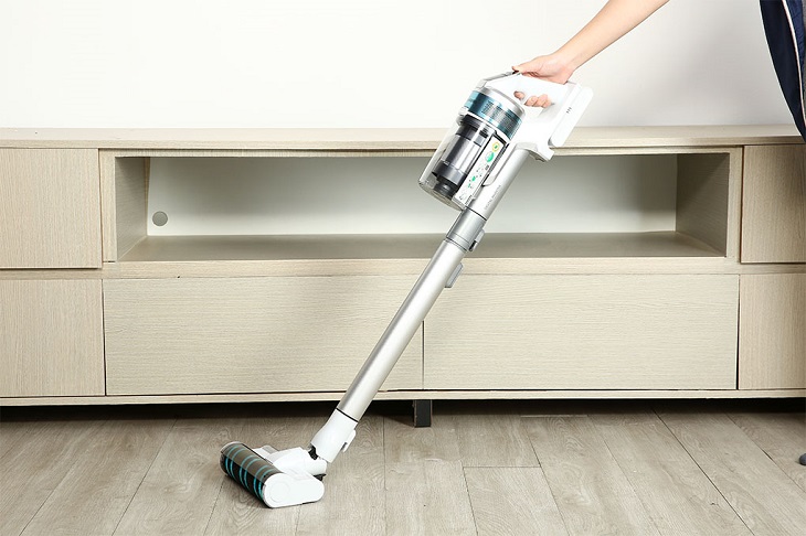 Máy hút bụi không dây Samsung VS15R8544S1/SV có thiết kế không dây hiện đại
