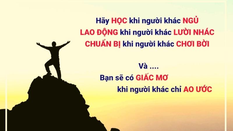 Tiếp thêm động lực làm việc trong cuộc sống