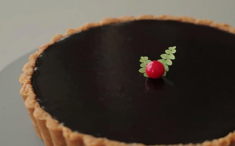 2 ways to make sweet, simple chocolate tart, conquer the whole family