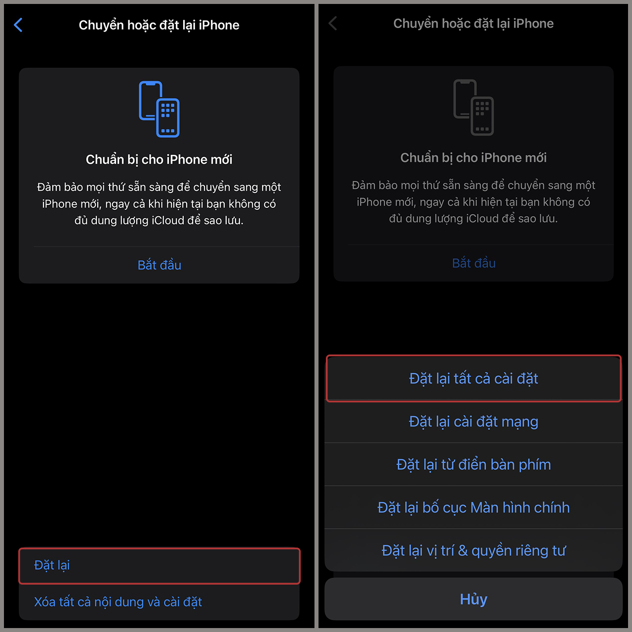 Cách xóa dung lượng khác trên iPhone