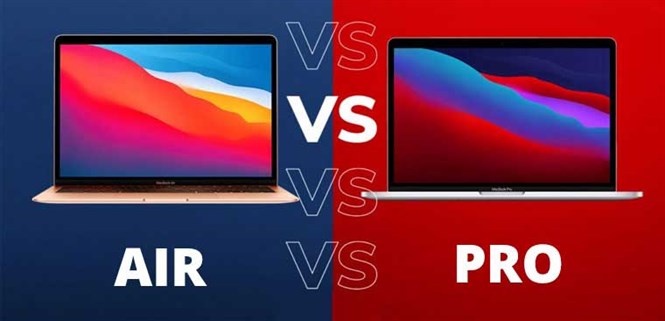 So sánh MacBook Air M2 và MacBook Pro M2. Nên mua MacBook 2022 nào?