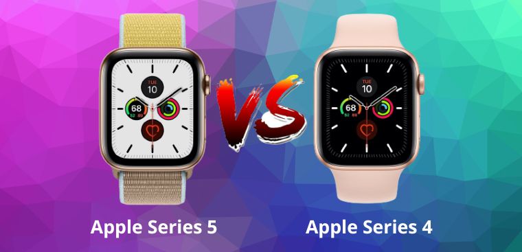 So sánh Apple Watch Series 4 và Apple Watch Series 5