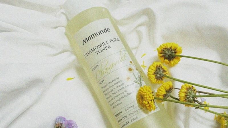 Toner Mamonde Chamomile Pure - dành cho da nhạy cảm