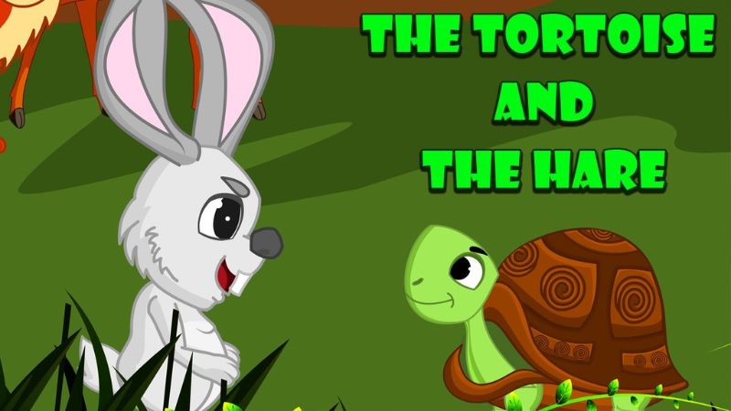 The Hare and the tortoise - Con thỏ và con rùa
