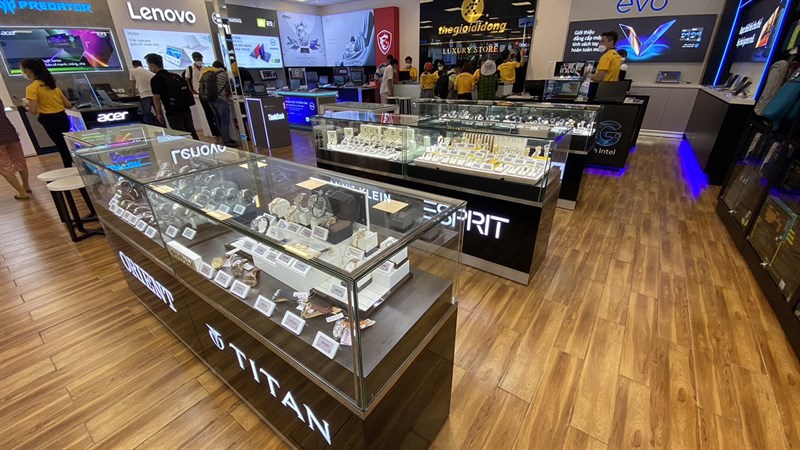 Không gian trưng bày đồng hồ