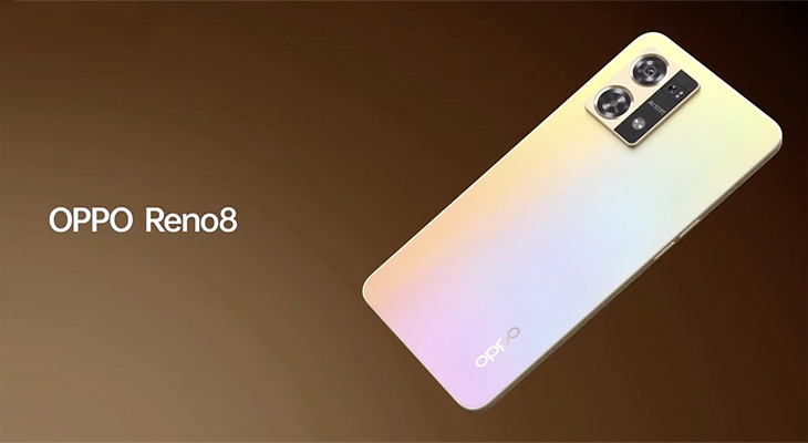 Thiết kế OPPO Reno8