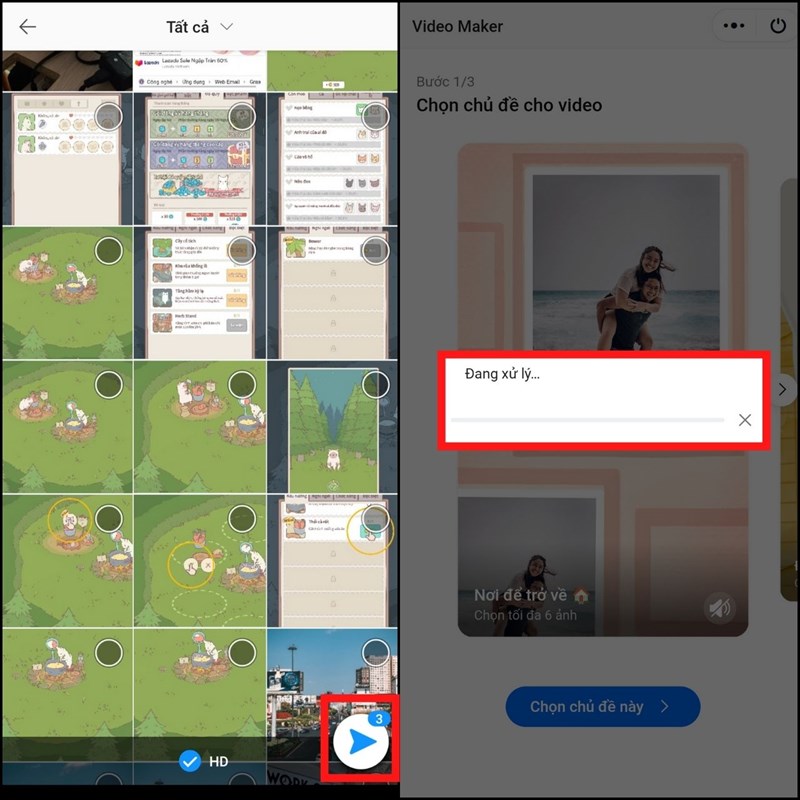 Cách tạo video từ ảnh trên Zalo Cách tạo video từ ảnh trên Zalo