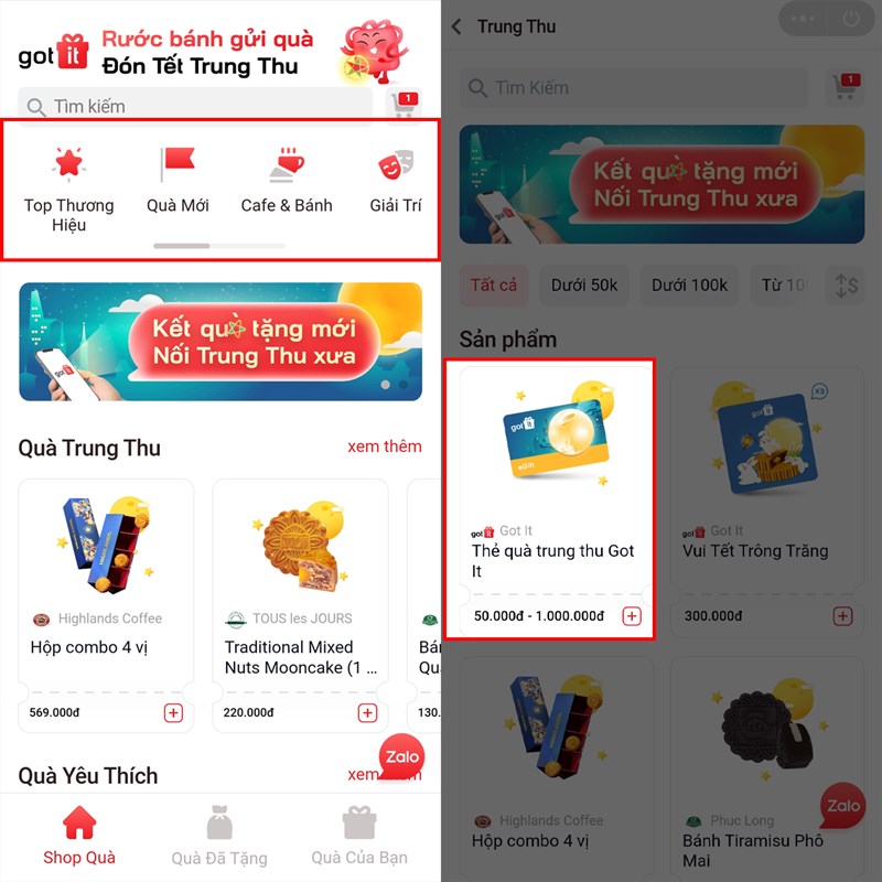 Cách tặng quà cho người khác trên Zalo Cách tặng quà cho người khác trên Zalo