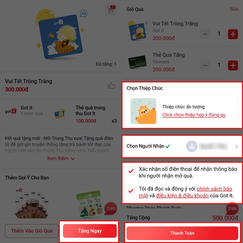 Cách tặng quà cho người khác trên Zalo Cách tặng quà cho người khác trên Zalo