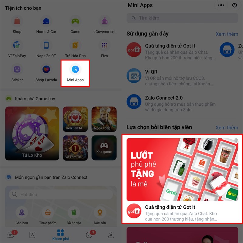 Cách tặng quà cho người khác trên Zalo Cách tặng quà cho người khác trên Zalo