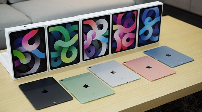 Màu sắc iPad Air 4