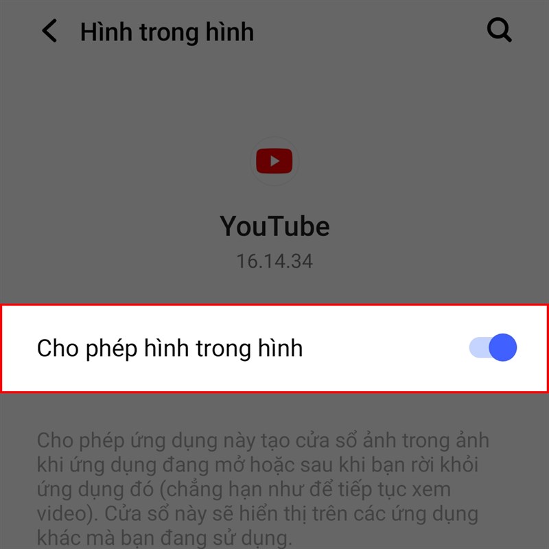 Cách bật hình trong hình trên điện thoại Vivo