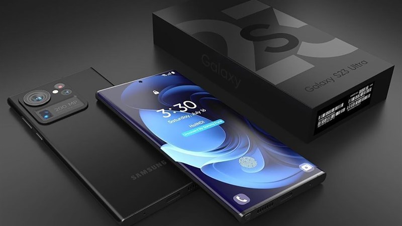 Samsung Galaxy S23 Ultra phiên bản concept