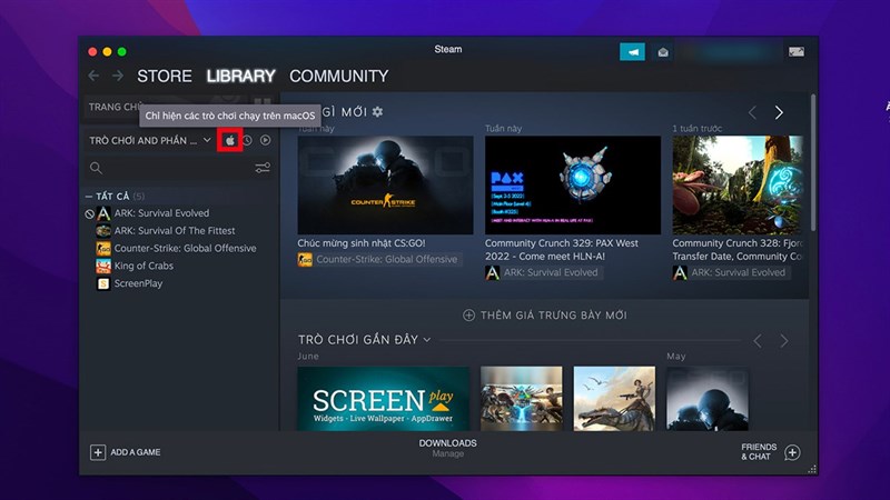 Cách chơi game trên macOS Cách chơi game trên macOS