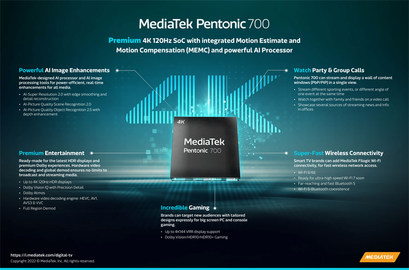 Infographic các tính năng nổi bật của chip MediaTek Pentonic 700 Infographic các tính năng nổi bật của chip MediaTek Pentonic 700