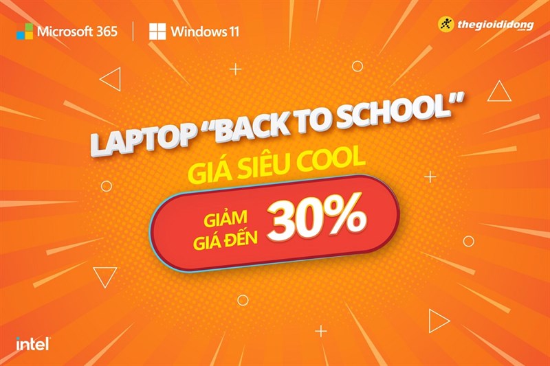 Laptop giảm giá cực mạnh tháng 8