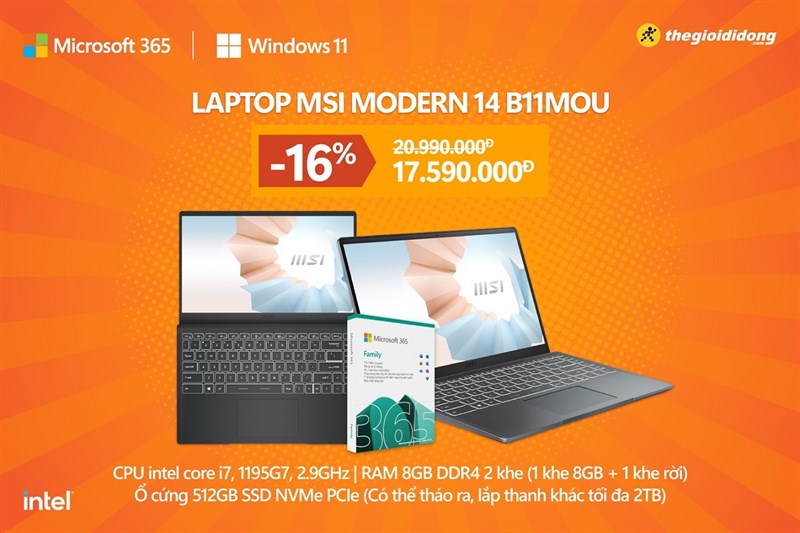 MSI Modern 14 (847VN)