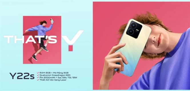 Vivo Y22s ra mắt: Màn hình LCD dạng giọt nước, hiệu năng mạnh mẽ, giá 5.99 triệu đồng