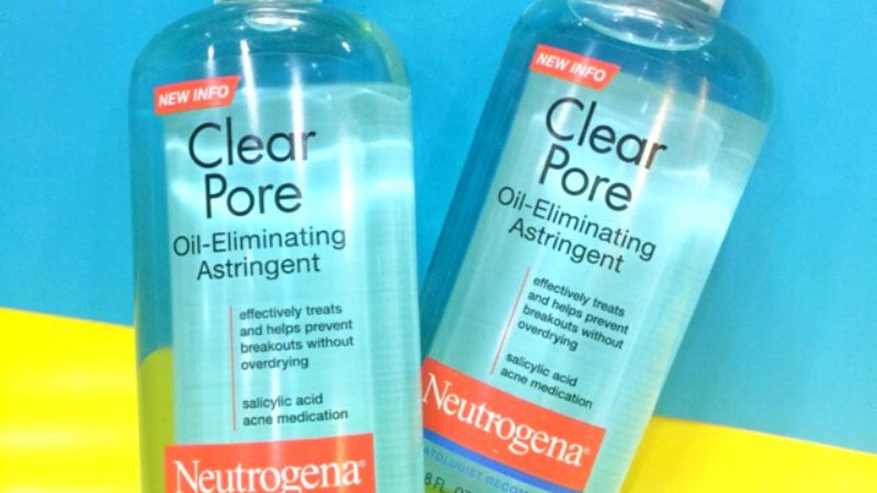 Giá của toner Neutrogena Clear Pore Oil-Eliminating Astringent