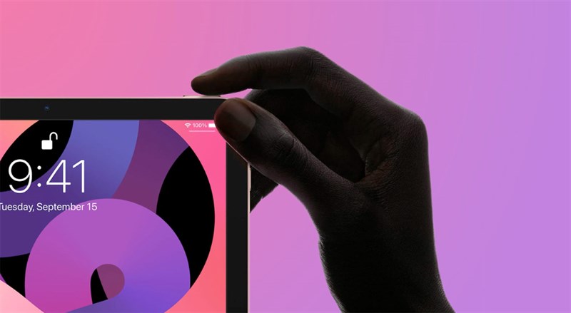 iPad 10 có thể sẽ được trang bị cảm biến vân tay trên nút nguồn