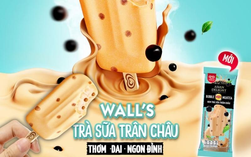 Kem que đậu đen nước cốt dừa Wall's 58g