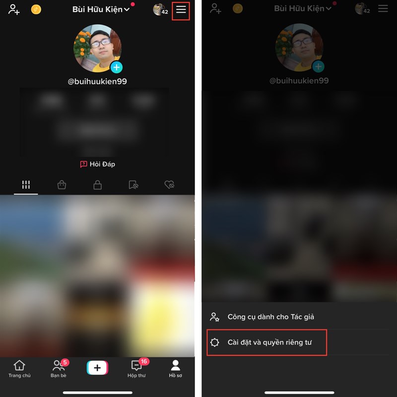 Cách xem lịch sử xu đã tặng trên TikTok