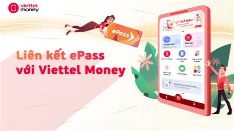 Cách liên kết ePass và Viettel Money